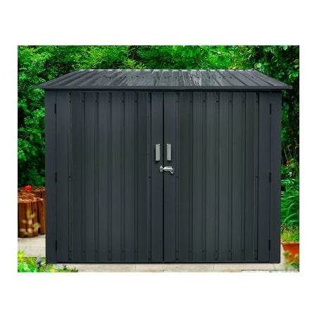 Almo Fulfillment Services 80-1/3Lx81-1/10Wx64-1/5H,  HANBIKESHD-GRY